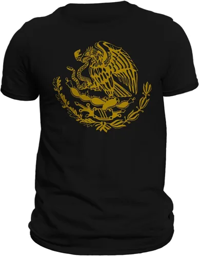 Vista 2 de Mexico Mexican Eagle Camiseta con opción de personalización - Playera Con Aguila De México Personalizable