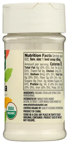 Vista 4 de 365 by Whole Foods Market, Stevia orgánica en polvo extra de 1 onza