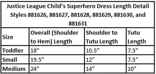 Vista 2 de Vestido infantil Liga de la Justicia con tutú de Flash