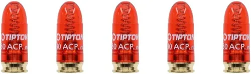 Vista 6 de Tipton Casquillos de Fogueo para Pistola con Cebador Falso y Diseño Reutilizable para Disparo en Seco, Mantenimiento de Armas, Almacenamiento