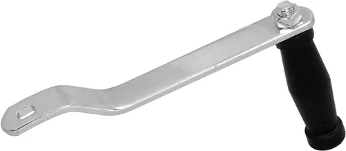 Vista 6 de Mango ergonómico de cabrestante, manivela de acero universal, accesorio de repuesto de agarre cómodo para remolque de barco marino