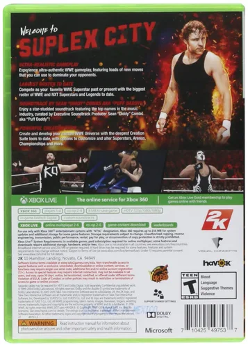 Vista 2 de WWE 2K17 - Xbox 360