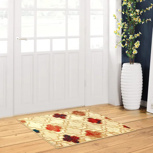 Vista 22 de BLUENILEMILLS BNM - Alfombra de pasillo para interiores con respaldo de yute, perfecta para cocina, dormitorio, madera dura, sala de estar Beige