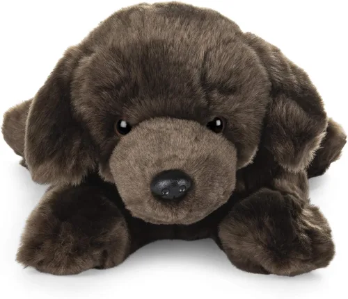 Vista 3 de GUND Peluche de perro Labrador de chocolate, mediano, 14 pulgadas