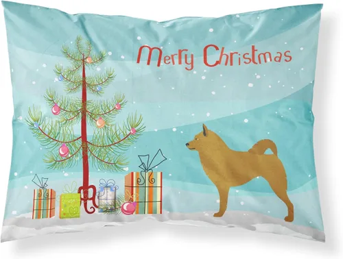 Vista 65 de Caroline's Treasures BB8334PILLOWCASE AIDI Atlas Mountain Dog - Funda de almohada estándar, color azul, ligera, súper suave, de fácil cuidado