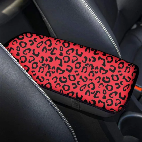 Vista 22 de Accesorios interiores de lunares Funda protectora universal para reposabrazos de consola central Protector de vehículo suave y cómodo