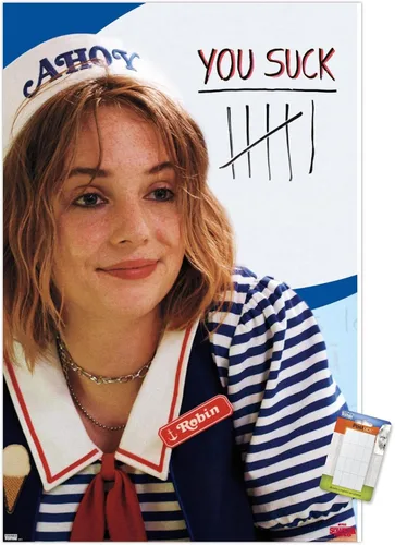 Vista 11 de Trends International Netflix Stranger Things 3 - Póster de pared, 14.725 x 22.375 pulgadas, versión enmarcada en madera de granero