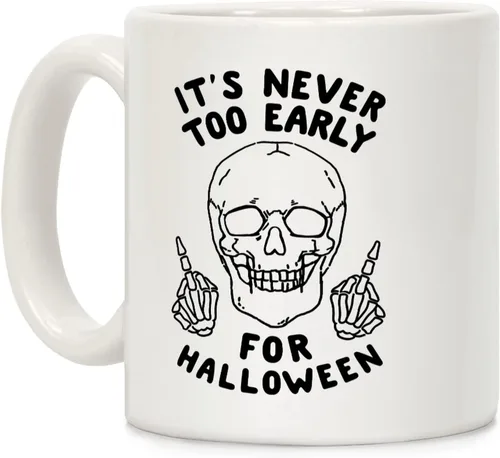 Vista 67 de LookHUMAN Tazas de Halloween Taza de café de Halloween - Tazas de café para decoración ideales para amantes y entusiastas de la decoración - Taza
