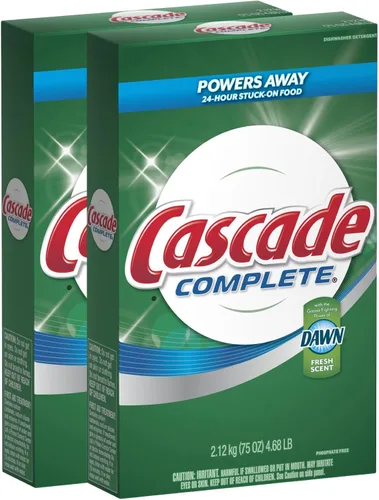 Vista 5 de Detergente en polvo para lavaplatos Cascade Complete Dawn de aroma fresco, 45 onzas