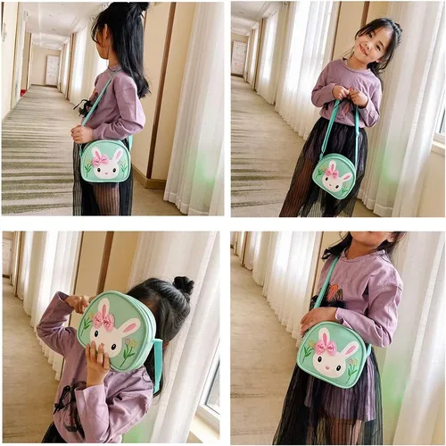 Vista 6 de Huwaimi Little Girls Purse, Toddler Kids Crossbody Bags for Girls New Year Birthday Gift