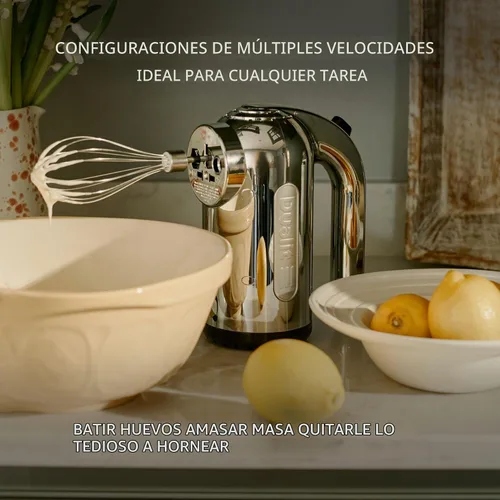 Vista 7 de Dualit Batidora de mano - 300 W - Mango de agarre fuerte - Accesorios incluidos - Almacenamiento de enchufe integral - 4 ajustes de velocidad