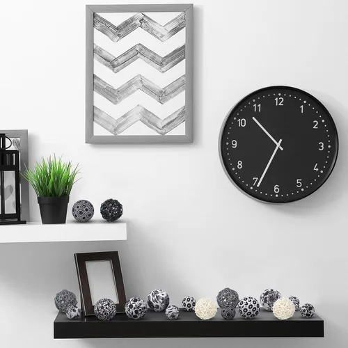 Vista 7 de Halloscume 36 bolas decorativas de tela para cuencos de centro de mesa, 2.4 pulgadas, mimbre de ratán de 1.57 pulgadas, esferas de decoración, bolas