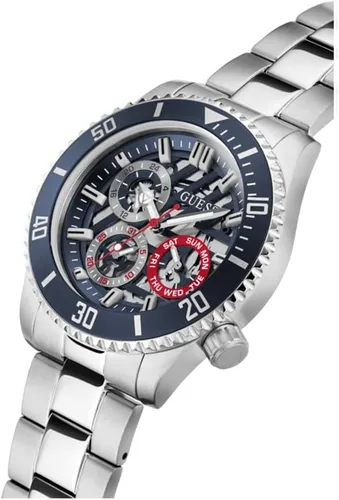 Vista 3 de GUESS Reloj de 1.772 in para hombre Tono Dorado/Tono Dorado/Negro