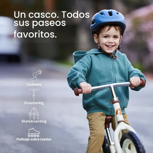 Vista 6 de Casco de bicicleta para niños pequeños Retrospec Scout - Casco de bicicleta para niños con protección multideporte, seguridad premium y ventilación