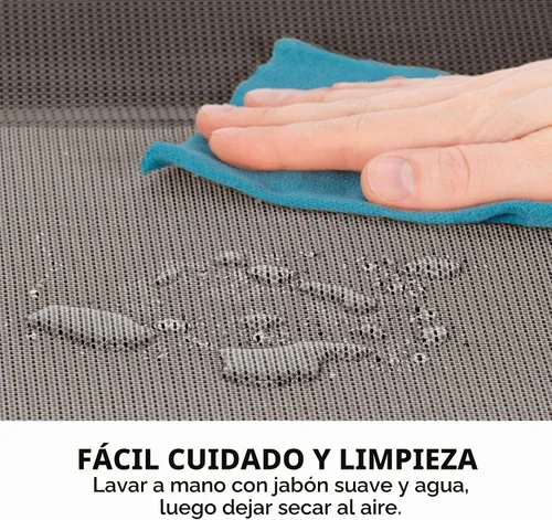 Vista 10 de FurHaven Cunas elevadas para mascotas – Hamaca de malla de nailon refrescante y transpirable para perros pequeños y gatos, fácil de montar, duradera