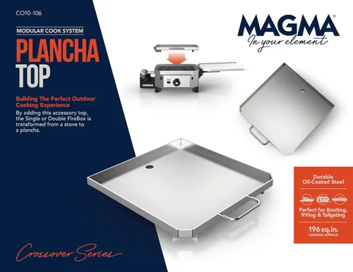Vista 2 de MAGMA Productos, Plancha Top, Serie Crossover, CO10-106