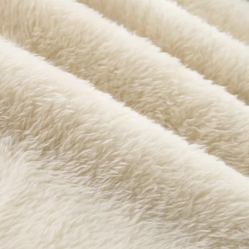 Vista 6 de Bumeex Chaqueta con forro polar Sherpa para niños y niñas, para primavera, otoño, invierno, con cremallera, sudadera con capucha de 2 a 14 años Negro