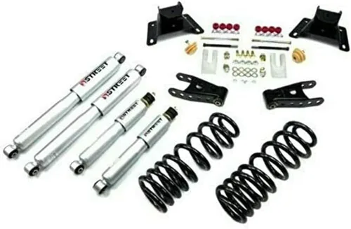 Vista 3 de Belltech 924SP Kit de bajada con amortiguadores de rendimiento urbano