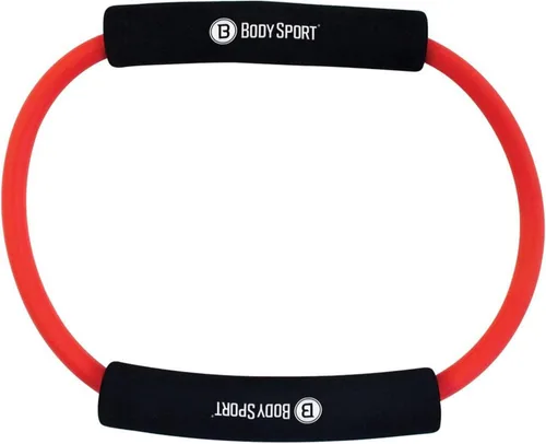 Vista 6 de Body Sport Loop Tubing , Resistance Band with Foam Pad Handles for Strength Training and Rehabilitation