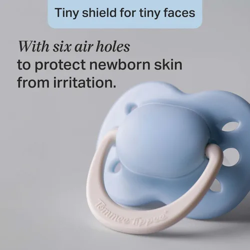 Vista 5 de Tommee Tippee Ultimate Fit - Chupete para recién nacido, 0-2 meses, paquete Multi
