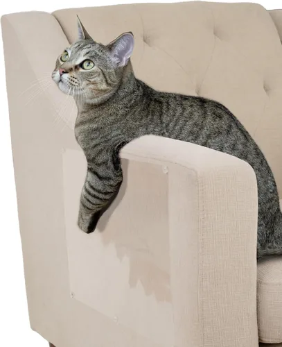Vista 15 de Kitty City Clip rascador para gatos sobre la puerta – Soporte vertical para rascador para gatos – Protege muebles y puertas – Se adapta a la mayoría