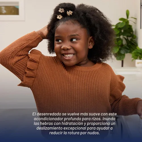 Vista 4 de Cristina's Curls Curl Deep Conditioner para niños: humedad y deslizamiento para desenredar y suavizar
