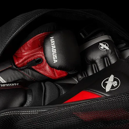 Vista 3 de Hayabusa Ryoko - Bolsa de malla para engranajes, color negro y gris, 70L