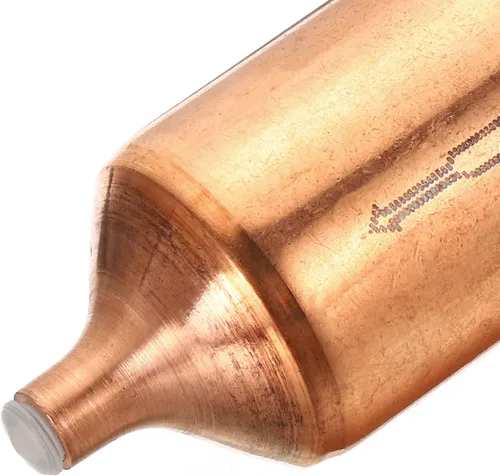 Vista 3 de PATIKIL Secador de filtro de aire acondicionado 1P, reemplazo de línea líquida de cobre puro para refrigerador de bomba de calor de CA, tono de cobre