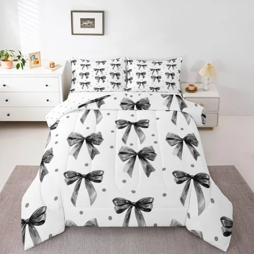 Vista 24 de Manfei Juego de edredón de calavera de azúcar para niños, juego de ropa de cama con temática de calaveras de Halloween, ropa de cama de estilo Azul