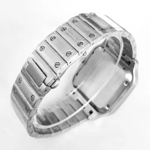 Vista 7 de Reloj de pulsera cuadrado de moda para hombre, 3ATM, impermeable, de acero sólido, MIYOTA 8215, relojes automáticos para hombre, viento automático