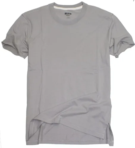 Vista 2 de Hollister HOM-R - Camiseta estampada de 100% algodón con cuello redondo y ajuste holgado para hombre (paquete de 3)
