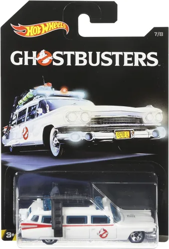 Vista 8 de Hotwheels Ghostbusters Die Cast - Juego completo de 8 coches