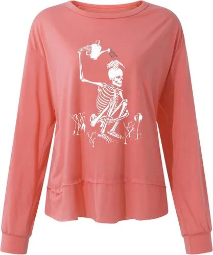 Vista 6 de Moda para mujer Y2k cómoda holgada estética casual de gran tamaño chaqueta de otoño Y2k esqueleto