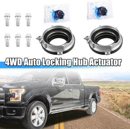 Vista 2 de X AUTOHAUX 2 piezas 4x4 Cubo de bloqueo automático 4WD Actuador de cubo de bloqueo para Ford F-150 2004-2016 para Ford Expedition 2003-2015
