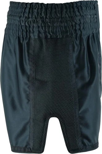 Vista 4 de UFG PRO - Elite Series Muay Thai Short - Boxeo MMA Muay Thai Entrenamiento y Lucha Todo negro
