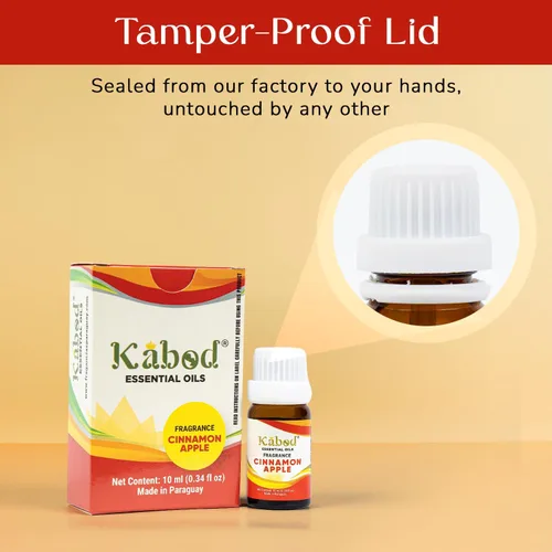Vista 7 de Kabod Aceite esencial de manzana y canela, mezcla de aromaterapia para difusores, humidificadores, estufas de aroma, jabón y velas, aceite aromático
