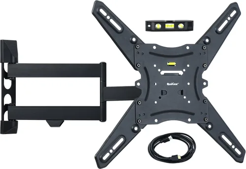 Vista 15 de QualGear QG-TM-002-BLK - Soporte de pared fijo y ultra delgado de 37 a 70 pulgadas, perfil bajo, universal para televisores LED, color negro