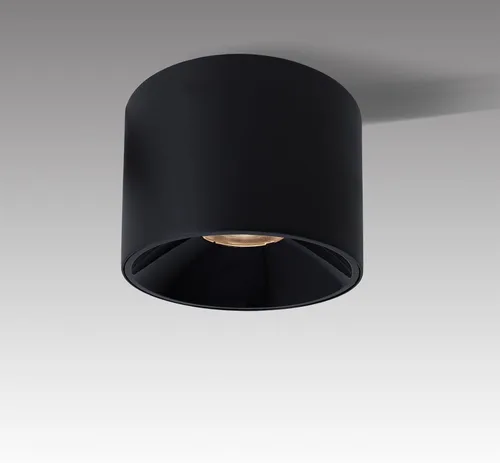 Vista 8 de Foco Reflector LED Regulable Cuadrado de Techo de Aluminio Negro Ancho 4.61 pulgadas Ultra-Delgado 2.16 pulgadas Downlight Moderno Luminaria