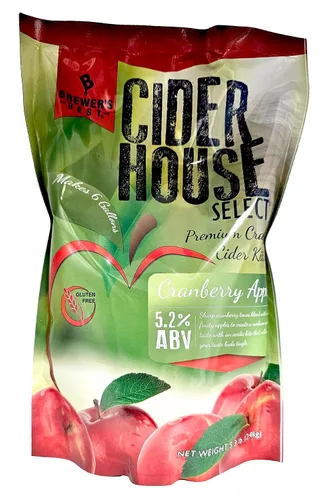 Vista 7 de Kit de sidra sin gluten Select Cranberry Apple Cider House