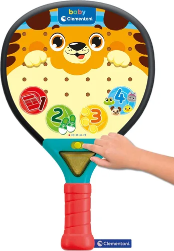 Vista 5 de Baby Padel Educational Racket with Light Sounds and Detection from 12 Months