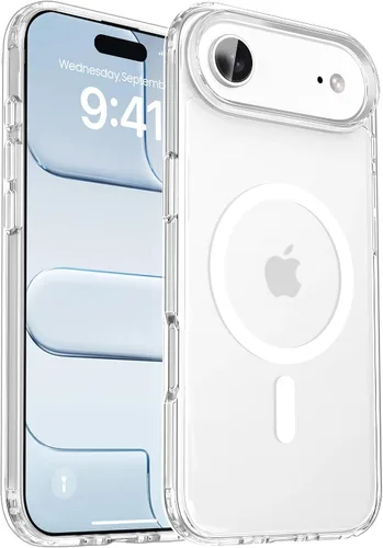 Vista 86 de CACOE Funda magnética para iPhone 12 y iPhone 12 Pro de 6.1 pulgadas - Compatible con MagSafe y soporte magnético para teléfono en el automóvil,
