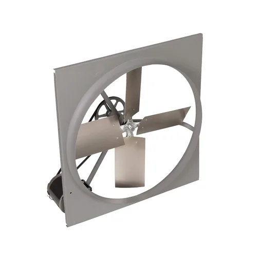 Vista 7 de TPI Corporation CE-30B Extractor comercial, monofásico, 30" de diámetro, 120 voltios, transmisión por correa, sin protección/obturador