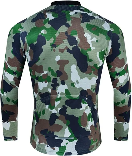 Vista 2 de Ciclismo Jersey Hombres, Bicicleta de Montaña Camisa Ciclismo Tops Ropa de carretera Ropa Bicicletas Ciclismo Outfit XXS-6XL