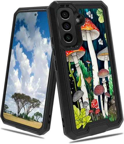 Vista 85 de Funda para Samsung S23 FE Funda Galaxy S23 FE 2 en 1 PC duro de doble capa TPU suave a prueba de golpes Funda protectora para Samsung Galaxy S23 FE