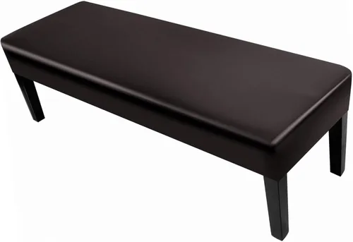 Vista 20 de SearchI Funda para banco de comedor, fundas largas elásticas y lavables para asiento de banco de banco rectangular, para comedor, sala de estar Flor