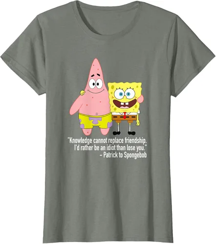 Vista 16 de Mademark x SpongeBob SquarePants - Patrick & SpongeBob - Camiseta de la amistad Asfalto