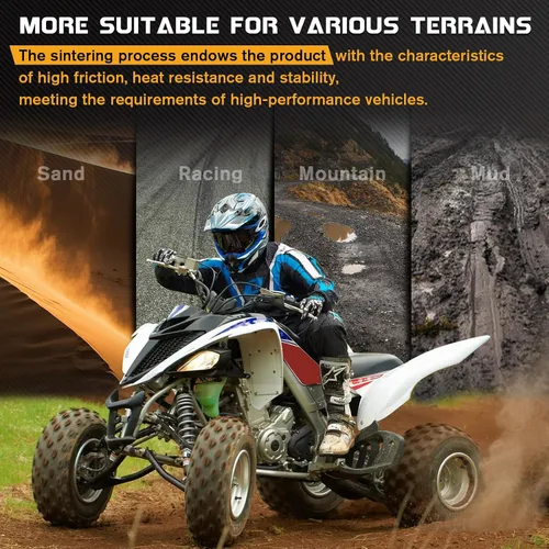 Vista 7 de Pastillas de freno Raptor 660 350 400ex para Honda TRX400X TRX400EX 2009-2014 Fourtrax Sportrax 400 300 1999-2008 300ex TRX 300 EX 1993-2008