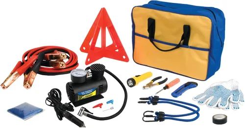 Vista 11 de Kit de emergencia en carretera Performance Tool W1557, 11 piezas de 11 piezas.