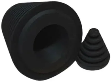 Vista 4 de 2 tapones de limpieza de silicona y tapones herméticos Tapas de botellas Arcoíris
