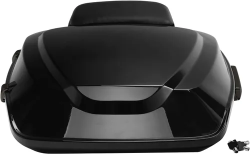 Vista 5 de TCT-MOTORPARTS Paquete de maquinilla de afeitar negro de 5.5 pulgadas para Harley Tour Pak Road King 2014-2023 CVO Road Glide, Street Glide, Road